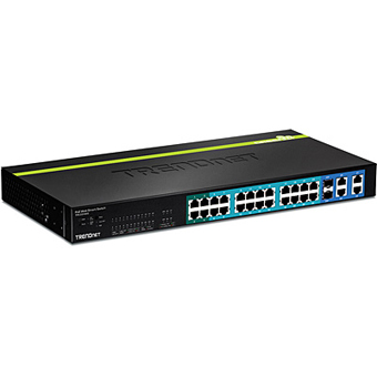 TRENDnet 24-port 10/100Mbps Web Smart Po